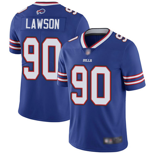 Men Buffalo Bills #90 Shaq Lawson Royal Blue Team Color Vapor Untouchable Limited Player NFL Jersey->buffalo bills->NFL Jersey
